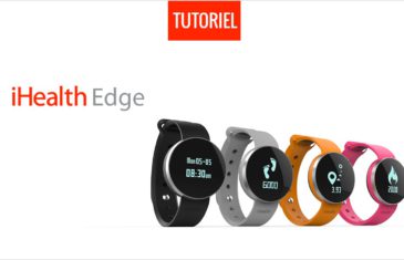 Le bracelet connecté iHealth